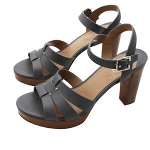 Lauren Ralph Lauren Soffia Nappa Leather Strappy Heels